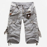 Wade - Klassische Cargoshorts – Weiß