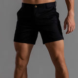 Jed - Lässige Badeshorts – Schwarz