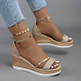 Mildred - Stilvolle Sandalen mit Schnalle – Pink