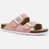 Bertie - Stilvolle Sandalen mit Korkfußbett – Rosa