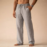 Crawford - Bequeme Atmungsaktive Hose – Grau