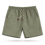 Barnett - Lässige Shorts mit elastischem Bund – Grün