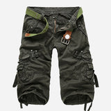 Wade - Klassische Cargoshorts – Grün