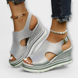 Rosalie - Innovative Orthopädische Sandalen – Silber