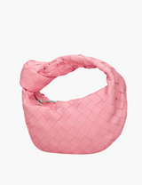 Geflochtene Mini-Tasche – Rosa