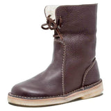 Isotta | Wasserdichte Stiefel mit Fleecefutter – Dunkelbraun