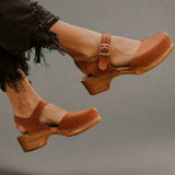 Bequeme Plateau Sandalen für Damen – Braun