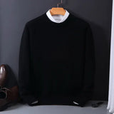 Felix - kaschmirpullover – Schwarz