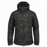 Soft Shell Jacke taktischer Militär Mäntel – Schwarze Tarnfarbe