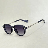 Klassische Revival Sonnenbrille für Damen | Stilvoll – Blau
