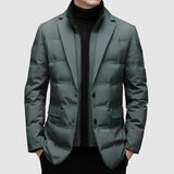 Premium Herren Parka Jacke – Manhattan Grau