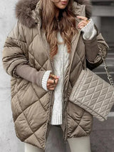 Jamie | Elegante Damenjacke für Frauen Winter – Braun