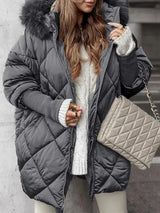 Jamie | Elegante Damenjacke für Frauen Winter – Grau