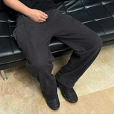 Bequeme Herren Jogginghose - Baggy Joggers für Jeden Tag – Schwarz