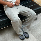 Bequeme Herren Jogginghose - Baggy Joggers für Jeden Tag – Grau