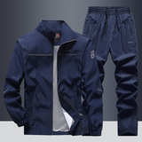 Jeremiah trainingsanzug - zweiteilige sportbekleidung für männer – Marineblau
