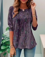Jessika | Elegantes Loose Fit Pailletten Top – Klein