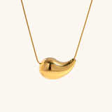 Sandra Tropfenhalskette – Gelbgold