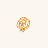Flussgold-Ring – Gelbgold