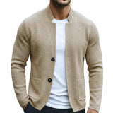 Jonas - Moderner Strickblazer – Beige