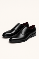 Jonathan Oxford Schuhe aus Glattleder – Schwarz
