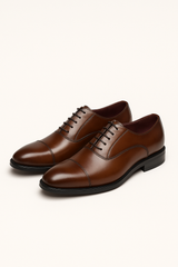Jonathan Oxford Schuhe aus Glattleder – Braun