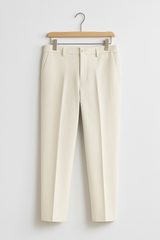 Jordan Anzughose mit Bügelfalte – Beige