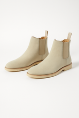 Joseph Chelsea-Lederstiefel – Beige