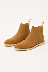 Joseph Chelsea-Lederstiefel – Gelb