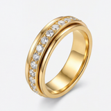 Serenova™ Stressabbau-Spinner-Ring – Gold
