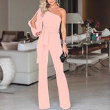Jumpsuit Mit Einer Schulter - Katja – Rosa