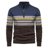 Faas – retro freizeitpullover – Blau