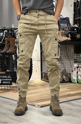 Guntram – Dehnen Cargohose Mit Spandex – Khaki