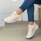 Khloe - Ganztags-Turnschuhe mit weicher Sohle – Beige