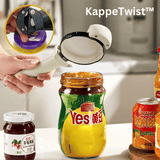 KappeTwist™ Öffnet Flaschen mühelos – Weiß