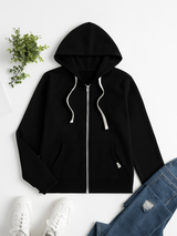 Kapuzenpullover Damen mit Stil und Komfort – Schwarz