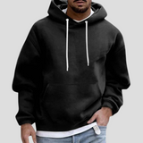 Kapuzenpullover Mit Lockerem Schnitt - Marcel – Schwarz