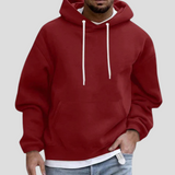 Kapuzenpullover Mit Lockerem Schnitt - Marcel – Rot