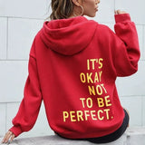 Kapuzenpullover Mit Regular Fit - Rosalie – Rot