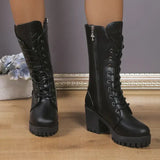 Maisie – winterstiefel für damen – Schwarz