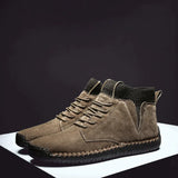 Klassische Stiefel für Männer-LUCA – Khaki