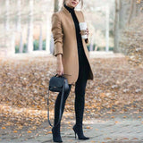Modischer Trenchcoat für Damen | Lässig – Khaki