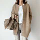 Sophie™ – Eleganter Cashmere-Cardigan für zeitlose Eleganz – Khaki