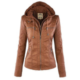 Wetterfester Damen jacke mit Kapuze – Khaki