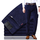 Sebastian | Klassische Cordhose Hosen – Marineblau