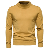 Klassischer Rollkragenpullover für stilvolle Tage – Gelb