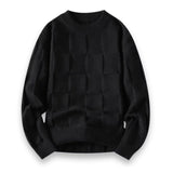 Klassischer Strickpullover für Elegante Anlässe – Schwarz