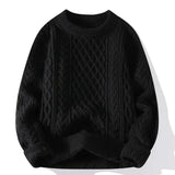 Klassischer Strickpullover für Elegante Momente – Schwarz