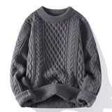 Klassischer Strickpullover für Elegante Momente – Grau