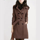 Karolin | Klassischer Trenchcoat – Braun